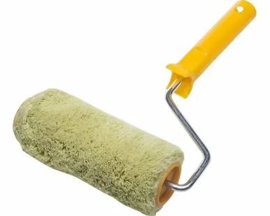 фото Валик 180х8мм ПОЛИАКРИЛ ПРОФИ желтый ворс