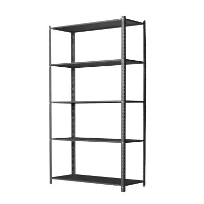 Фото №0 Стеллаж полочный 1200*500, h= 2000 (5 полок), цвет Серый графит (RAL 7024)