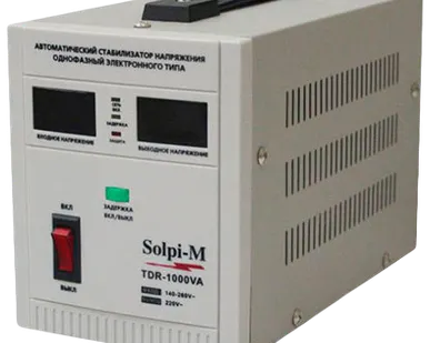 фото Стабилизатор Solpi-M TDR-1000W (напольный) метал.корпус