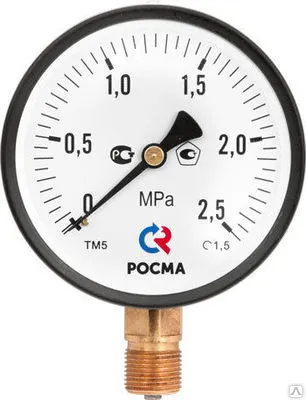 Фото №0 Манометр ТМ-310Р, 0-10 бар (0-16 бар), присоединение радиальное