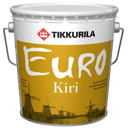 Фото №0 Лак TIKKURILA Лак для отделки паркета ТIKKURILA EURO KIRI EP 2,7 л полуматовый