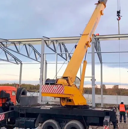 Фото №0 Аренда автокрана Ивановец 4320 вездеход - стрела 21 м, 25 тонн