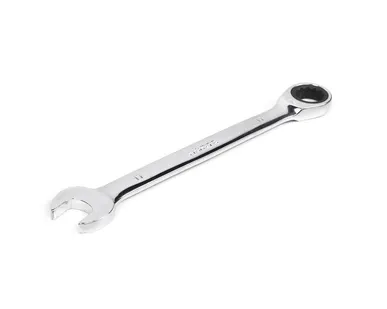 фото Ключ комбинированный трещоточный 17х17 мм хромирование HORTZ