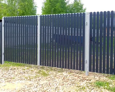 фото Распашные ворота Стандарт