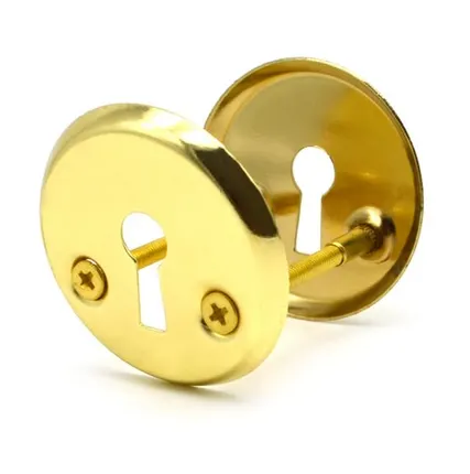 Фото №0 Накладка под флажковый ключ SOLLER 001А золото