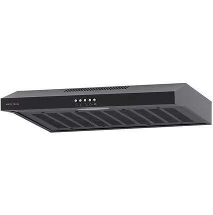 Фото №0 KRONA Подвесная вытяжка ERMINA 600 black PB