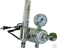 Фото №0 Редуктор аргон/углекислот. У30/АР40П (подогреватель 36В, ротаметр)