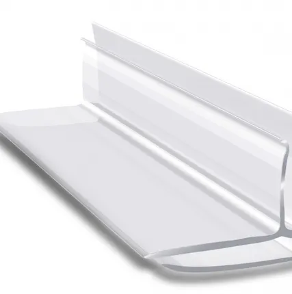 Фото №0 Профиль угловой из поликарбоната FCP Прозрачный 6000*4-6 мм