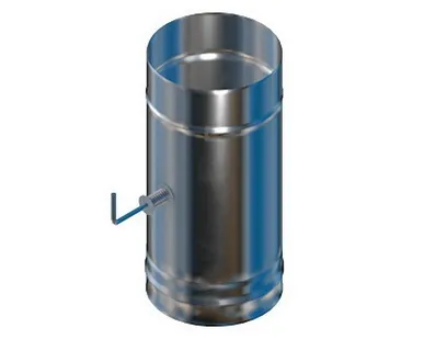 фото Дроссельная заслонка D150 нерж.0,8мм