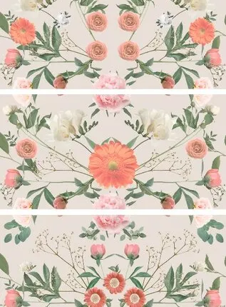 Фото №0 Панно Seventies Spring mix 60х90