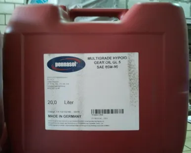 фото Масло трансмиссионное PENNASOL MULTIGRADE HYPOID GEAR OIL GL5 SAE 80W90