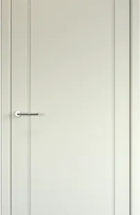 фото Межкомнатные двери ALBERO "Нео-Классика-1" Эмаль Латте/защелка магнитная (ДГ)