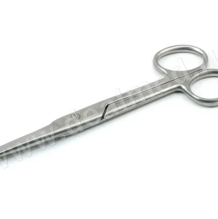 Фото №0 Ножницы с одним острым концом прямые 145 мм J-22-012 Surgicon