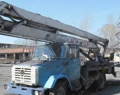 фото Аренда автовышки (автогидроподъемника) АГП-22.04 (ПСС-121.22), Москва