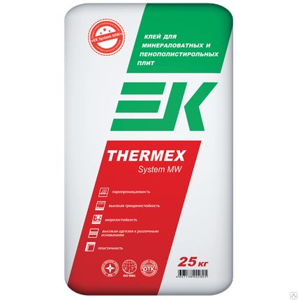 Фото №0 Клей для теплоизоляции ЕК THERMEX, 25 кг