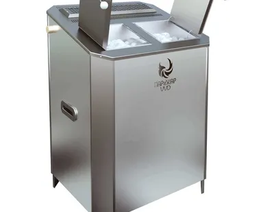 фото Паротермальная электрическая печь ВВД ПАРиЖАР 16 кВт (без пульта, нержавейка, с ЭГПП, 380 В)