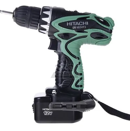 Фото №0 Аккум.дрель HITACHI DS14DVF3  14.4В 2x1.4Ач 10мм 0-400/1200об/мин 34Нм в ке