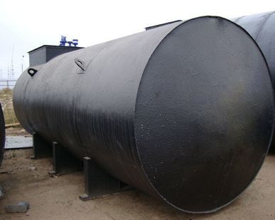 фото Резервуар горизонтальный стальной