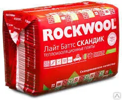 фото Утеплитель Rockwool Лайт Баттс 6,0кв.м