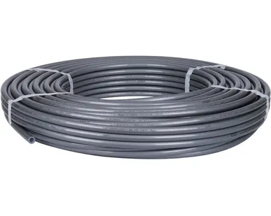 фото Труба из сшитого полиэтилена с кислородным слоем,16х2,2 (бухта 500 метров) STOUT PEX-a ,серая