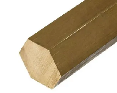 фото Шестигранник латунный п/тв ПТ АВ 5, длина 3 м, марка ЛС59-1