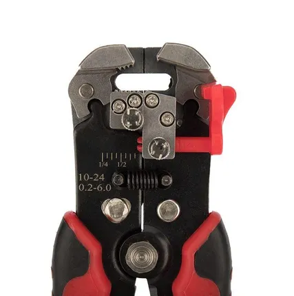 Фото №4 Инструмент для зачистки кабеля 0.2-6.0кв.мм и обжима наконечников (HT-766) (HY-371) PROCONNECT 12-4005-4