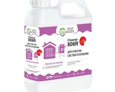 фото Реагент для очистки систем отопления HeatGuardex CLEANER 806 R, 1 л
