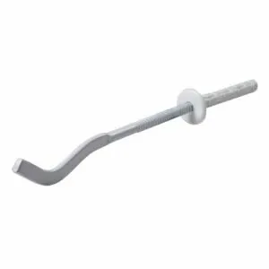 фото Кронштейн д/рад-ра штыревой эмаль (плоский) 18см /1шт