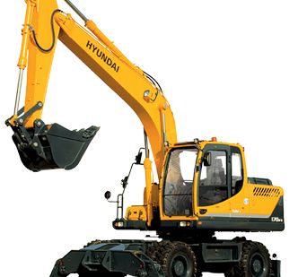 фото Аренда колесного экскаватора Hyundai R170