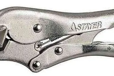 фото Зажим с фиксатором &quot;STAYER&quot; PRO-Fix жестянщика ручной 200x30мм 1/4/24 Китай