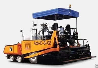 фото Асфальтоукладчик Асф-К-3-02 пневмо (2-х осн.), 2.5-4.5 м