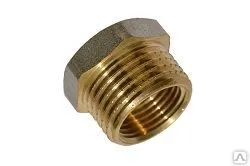 фото Заглушка латунь Ду20 НР