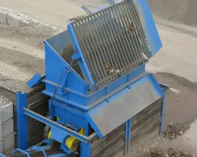 фото Решетки приемных бункеров дробильных комплексов