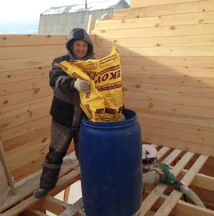 Фото №3 Установка для монтажа Эковаты