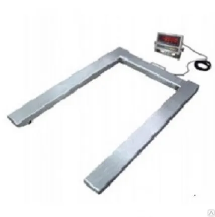 Фото №0 Паллетные весы ЕВ4-1000-PC (нерж.), индикатор WI-2RS