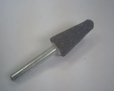 фото Шарошка абразивная по металлу, конус с закруглением 16х32х6мм, А36 Kronenfl