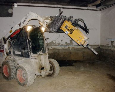 фото Аренда гидромолота на базе Bobcat