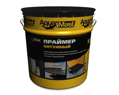 фото Праймер битумный AquaMast ведро 3 л
