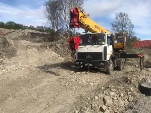 Фото №0 В Аренду автокран 25, 32 тонны 30 метр