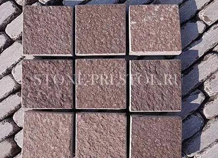 Фото №0 Брусчатка Лемезит не галтованная