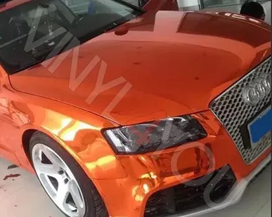 фото Пленка Хром оранжевый Nippon Carbide 1,37