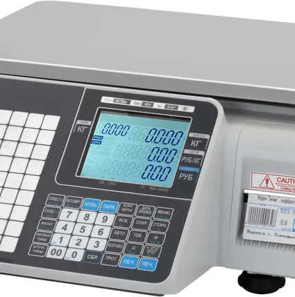 Фото №0 Товарные весы с печатью этикеток CAS CL3000J-30Р