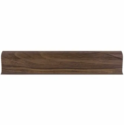 Фото №0 Плинтус Лайн Пласт Орех темный L017 2,2 м