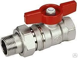 фото Кран шаровый с накидной гайкой 3/4" бабочка Giacomini R259X005