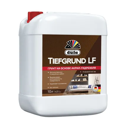Фото №0 Dufa Tiefgrund D14 / Дюфа Тифгрунт Д14 Грунт для внутренних и наружных работ акриловый