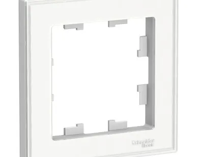 фото Рамка 1-м AtlasDesign Art бел. SchE ATN200101