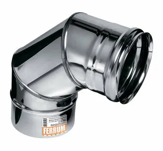 фото Колено угол 90° Ф150 AUSTENITE (304/0,8мм) нержавейка Феррум