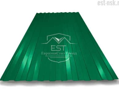 фото Профнастил C-8х1150 Pe Эконом | RAL 6005 Зелёный мох