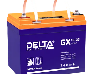 фото Аккумулятор Delta GX 12-33