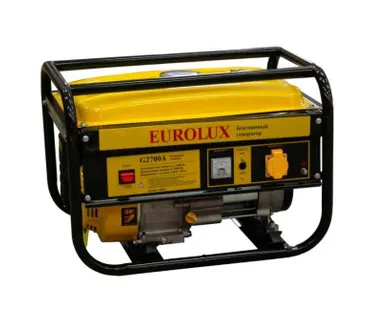фото Генератор бензиновый 64/1/36 Eurolux G2700A, 2/2.2 кВт, стартер ручной, бак 15 л